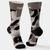 Chaussette Conception de camouflage de chaussettes (Angulaire)