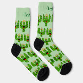 Chaussette Conception de chaussettes Cactus (Droite)