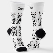 Chaussette Conception de chaussettes de vache (Angulaire)