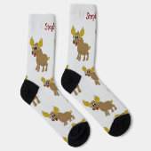 Chaussette Conception de chaussettes d'élan (Droite)