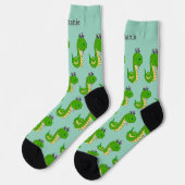 Chaussette Conception de chaussettes serpent (Gauche)