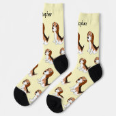 Chaussette Conception de chien Beagle Chaussettes (Gauche)