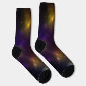 Chaussette Conception de constellations de l'espace cosmique (Droite)