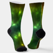 Chaussette Conception de constellations de l'espace cosmique (Angulaire)