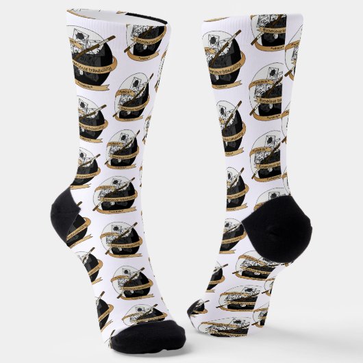 Chaussette Conception de dés de moine (Angulaire)