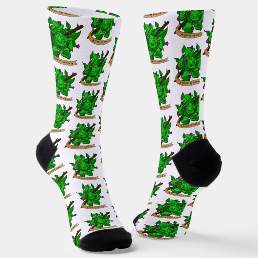 Chaussette Conception de dés Druid (Angulaire)