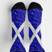 Chaussette Conception de drapeau écossais (Haut)
