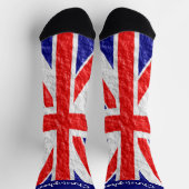 Chaussette Conception de drapeau Union Jack (Haut)