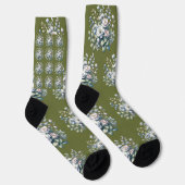 Chaussette Conception de fleurs personnalisée  (Droite)