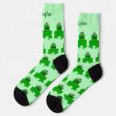 Chaussette Conception de grenouille (Gauche)