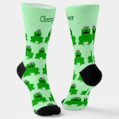 Chaussette Conception de grenouille (Angulaire)