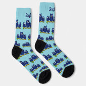 Chaussette Conception de hiboux personnalisés (Droite)