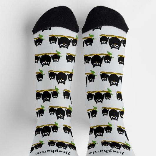Chaussette Conception de hiboux personnalisés (Haut)