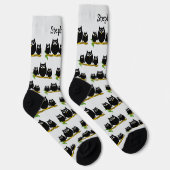 Chaussette Conception de hiboux personnalisés (Droite)
