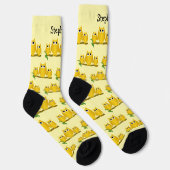 Chaussette Conception de hiboux personnalisés (Droite)