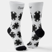 Chaussette Conception de jeton de poker de chaussettes (Angulaire)