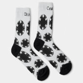 Chaussette Conception de jeton de poker de chaussettes (Droite)