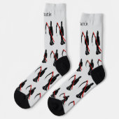 Chaussette Conception de la Faucheuse (Gauche)