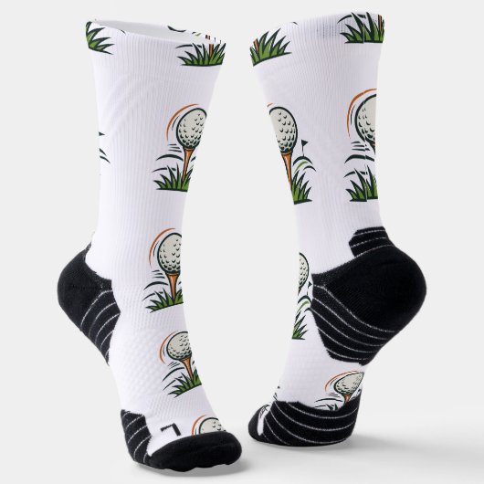 Chaussette Conception de logo de sport de drapeau d'herbe de (Angulaire)