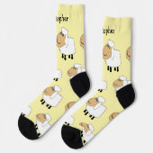 Chaussette Conception de moutons de chaussettes (Gauche)