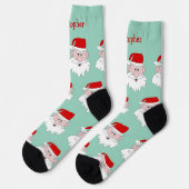 Chaussette Conception de Noël du Père Noël (Gauche)