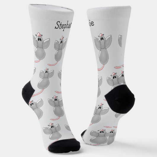Chaussette Conception de souris Socks (Angulaire)