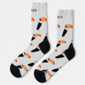 Chaussette Conception de toucan de chaussettes (Gauche)