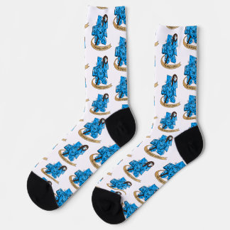 Chaussette Conception des dés de sorcier