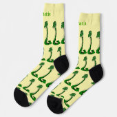 Chaussette Conception des serpents de chaussettes (Gauche)