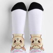 Chaussette Conception d'illustration de lama mignon (Haut)