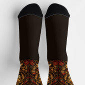 Chaussette Conception du zodiaque Lion Masculin Céleste (Haut)
