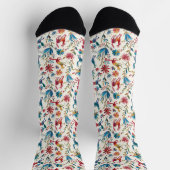 Chaussette Conception inspirée d'Otomi (Haut)