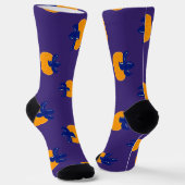 Chaussette Conceptions de chaussettes de personnage mignonnes (Angulaire)
