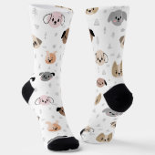 Chaussette Conceptions de chaussettes de personnage mignonnes (Angulaire)