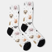 Chaussette Conceptions de chaussettes de personnage mignonnes (Droite)