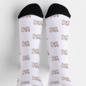 Chaussette conceptions de chaussettes mignonnes, cool et en é (Haut)
