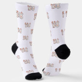 Chaussette conceptions de chaussettes mignonnes, cool et en é (Angulaire)