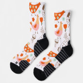 Chaussette conceptions de chaussettes mignonnes, cool et en é (Gauche)
