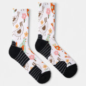 Chaussette conceptions de chaussettes mignonnes, cool et en é (Droite)