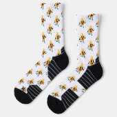Chaussette conceptions de chaussettes mignonnes, cool et en é (Gauche)