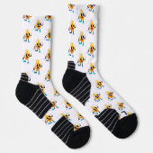 Chaussette conceptions de chaussettes mignonnes, cool et en é (Droite)
