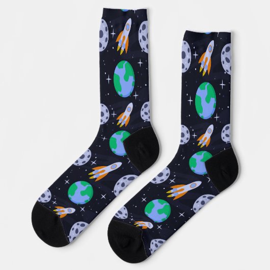 Chaussette conceptions de chaussettes mignonnes, cool et en é (Gauche)