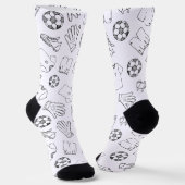 Chaussette conceptions de chaussettes mignonnes, cool et en é (Angulaire)