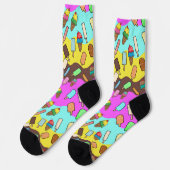 Chaussette Cônes de glace et Napolitain (Gauche)