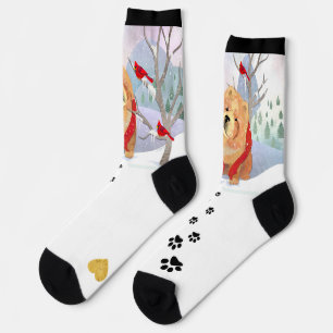 Chaussette CONFORT ET JOIE Chaussettes d'équipage Smooth Chow