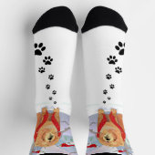 Chaussette CONFORT ET JOUER Chow équipage chaussettes (Haut)