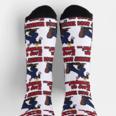 Chaussette Continuez sur Trumpin ! (Haut)