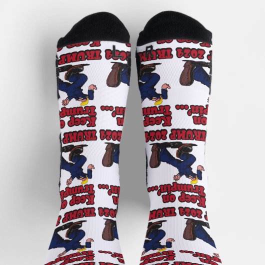 Chaussette Continuez sur Trumpin ! (Haut)