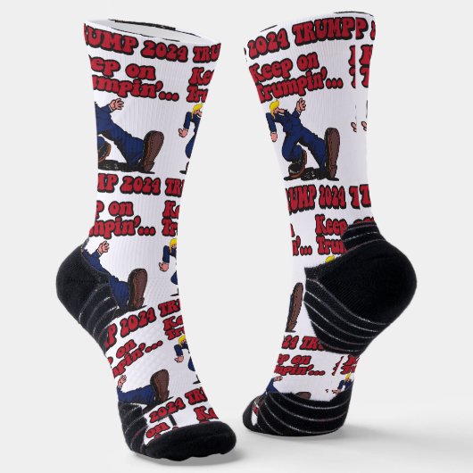 Chaussette Continuez sur Trumpin ! (Angulaire)