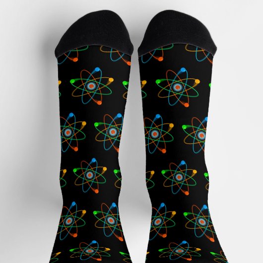 Chaussette Cool Moderne de la Motif atomique (Haut)